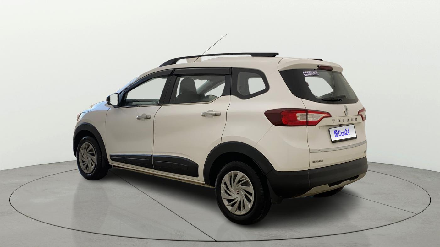 2022 Renault TRIBER RXZ AMT, CNG, Automatic, 47,928 km, Left Back Diagonal
