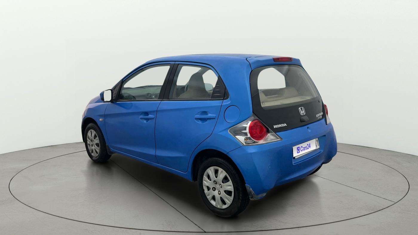 2013 Honda Brio S MT, Petrol, Manual, 67,331 km, Left Back Diagonal