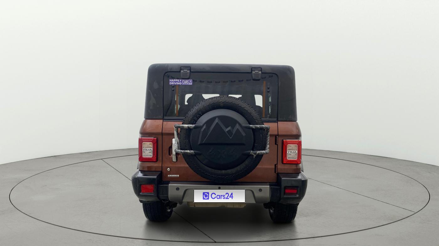 2021 Mahindra Thar LX PETROL HT 4WD AT, Petrol, Automatic, 55,979 km, Back/Rear