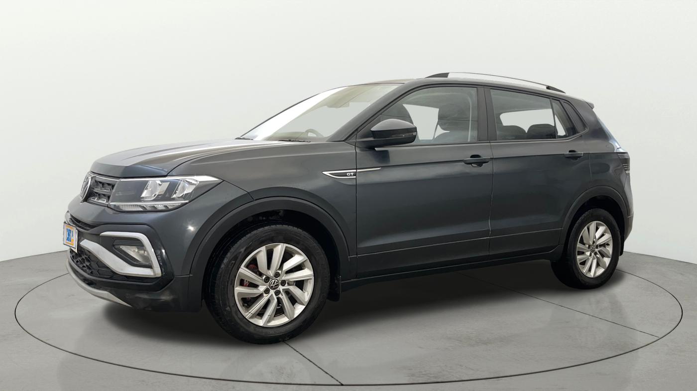 2021 Volkswagen TAIGUN HIGHLINE 1.0 TSI AT, Petrol, Automatic, 64,698 km, Left Front Diagonal