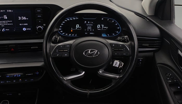 2022 Hyundai NEW I20 Sportz 1.2 IVT, Petrol, Automatic, 89,839 km, Steering Wheel Close Up