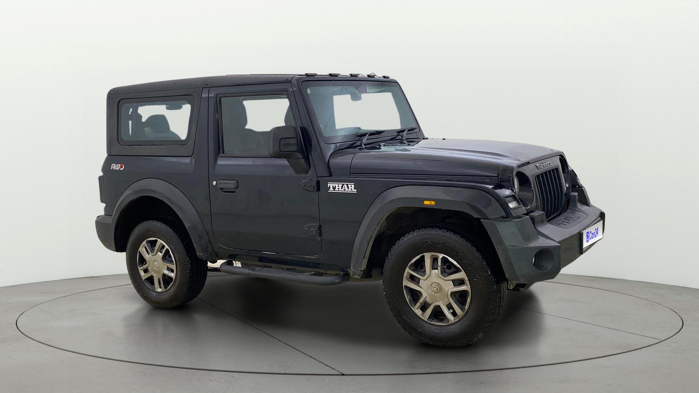 2024 Mahindra Thar AX (O) D 2WD HT, Diesel, Manual, 26,449 km, Right Front Diagonal