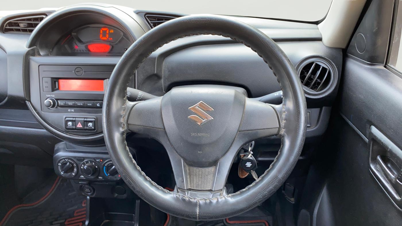 2022 Maruti S PRESSO VXI (O) CNG, CNG, Manual, 40,319 km, Steering Wheel Close Up
