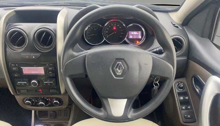 2016 Renault Duster 110 PS RXL 4X2 AMT, Diesel, Automatic, 46,730 km, Steering Wheel Close Up