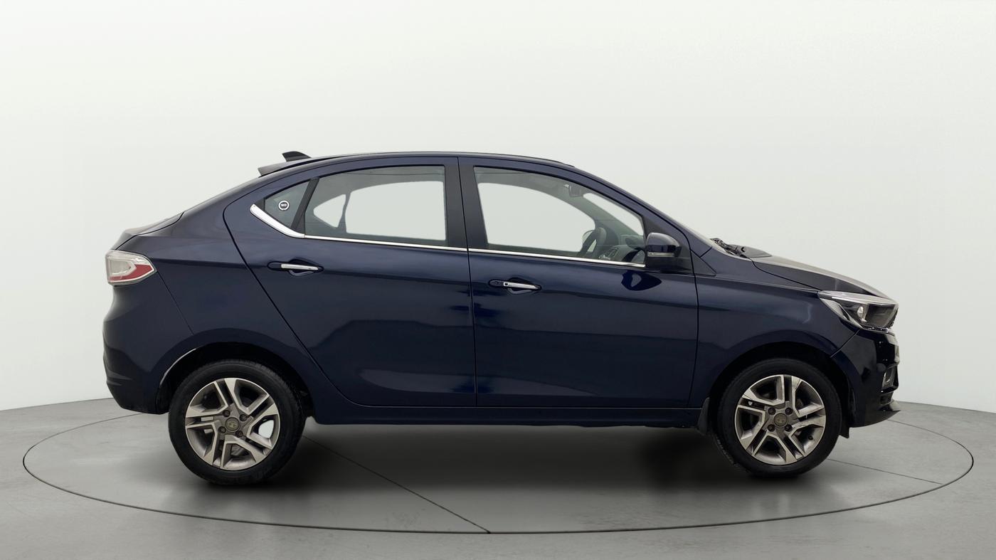 2023 Tata TIGOR XZA PLUS PETROL, Petrol, Automatic, 15,085 km, Right Side View