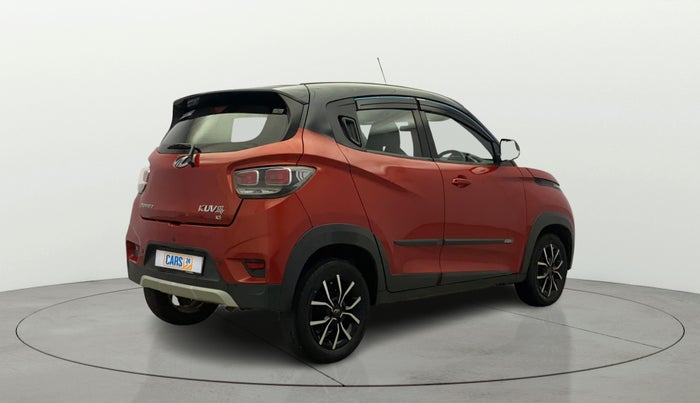 2017 Mahindra KUV 100 NXT K8 P 6 STR DUAL TONE, Petrol, Manual, 40,703 km, Right Back Diagonal