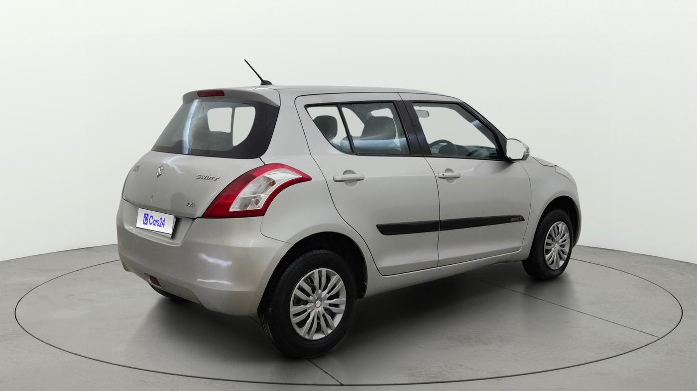 2014 Maruti Swift VXI, Petrol, Manual, 88,236 km, Right Back Diagonal
