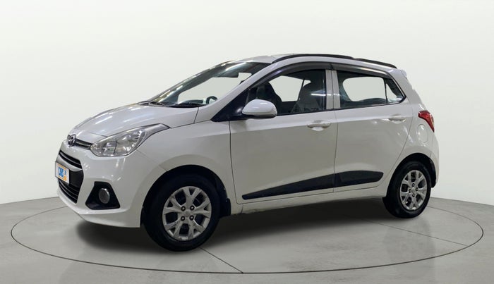 2016 Hyundai Grand i10 SPORTZ 1.2 KAPPA VTVT, Petrol, Manual, 61,854 km, Left Front Diagonal