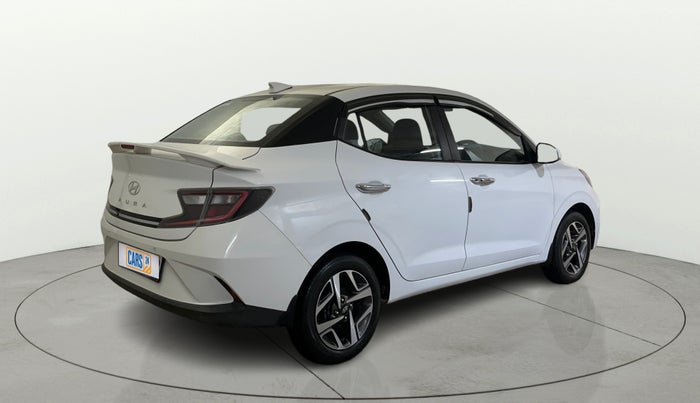 2023 Hyundai AURA SX 1.2 CNG, CNG, Manual, 61,512 km, Right Back Diagonal