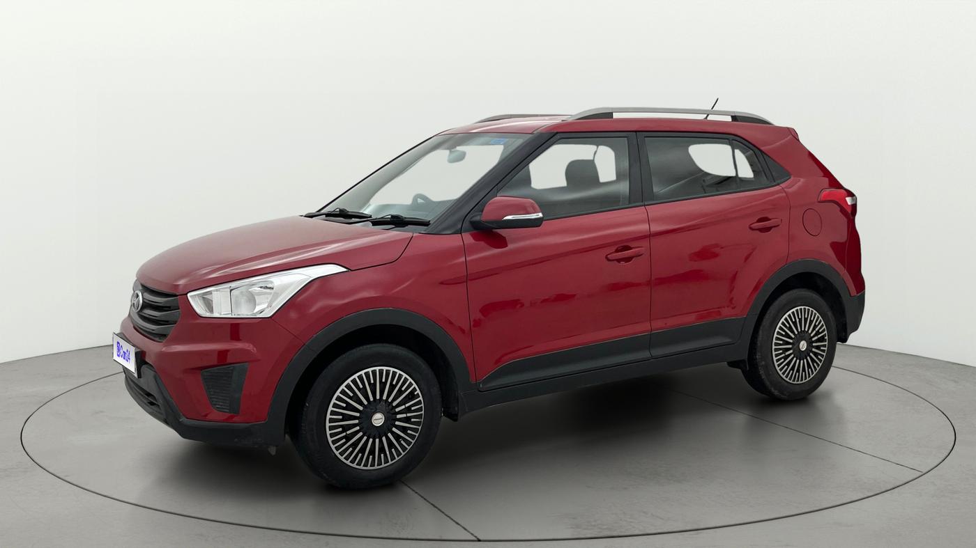 2017 Hyundai Creta E PLUS 1.6 PETROL, Petrol, Manual, 97,204 km, Left Front Diagonal