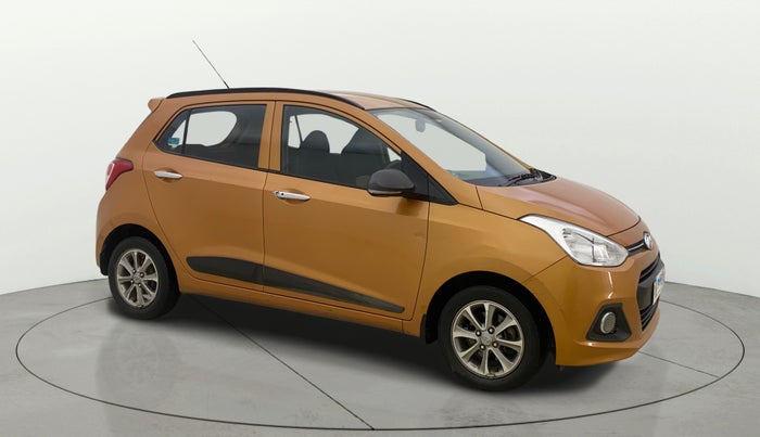 2016 Hyundai Grand i10 ASTA (O) AT 1.2 KAPPA VTVT, Petrol, Automatic, 24,673 km, Right Front Diagonal