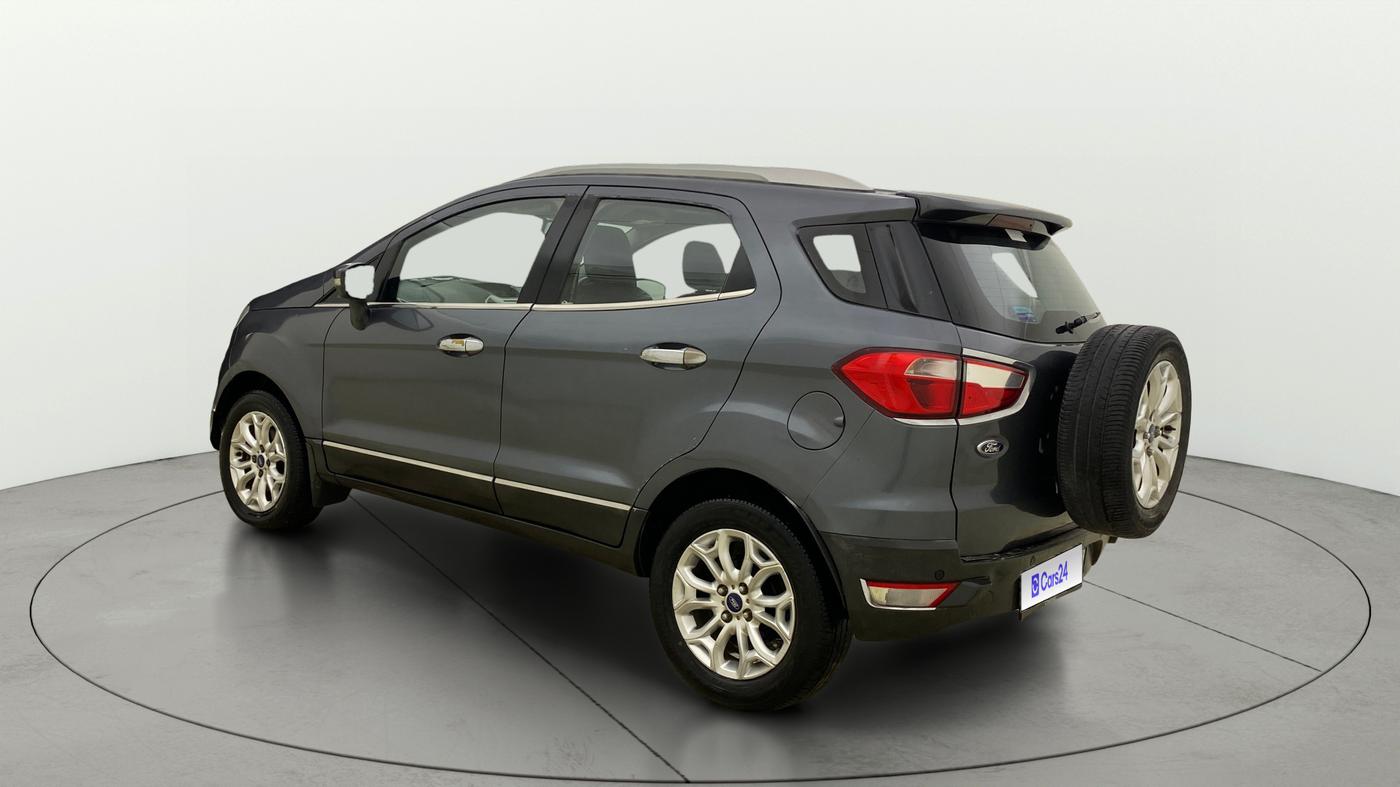2014 Ford Ecosport TITANIUM 1.5L DIESEL, Diesel, Manual, 99,773 km, Left Back Diagonal