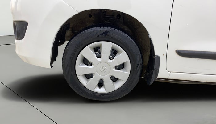 2013 Maruti Wagon R 1.0 LXI, Petrol, Manual, 68,260 km, Left Front Wheel