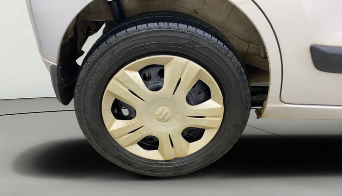 2013 Maruti Wagon R 1.0 VXI, Petrol, Manual, 1,00,092 km, Right Rear Wheel