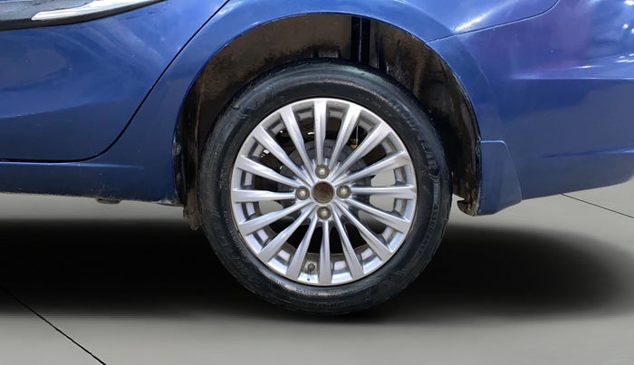 2017 Maruti Ciaz ALPHA DIESEL 1.3, Diesel, Manual, 77,993 km, Left Rear Wheel