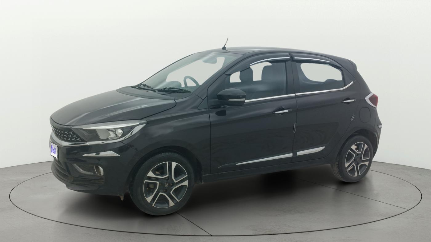 2023 Tata Tiago XZA PLUS PETROL, Petrol, Automatic, 27,220 km, Left Front Diagonal