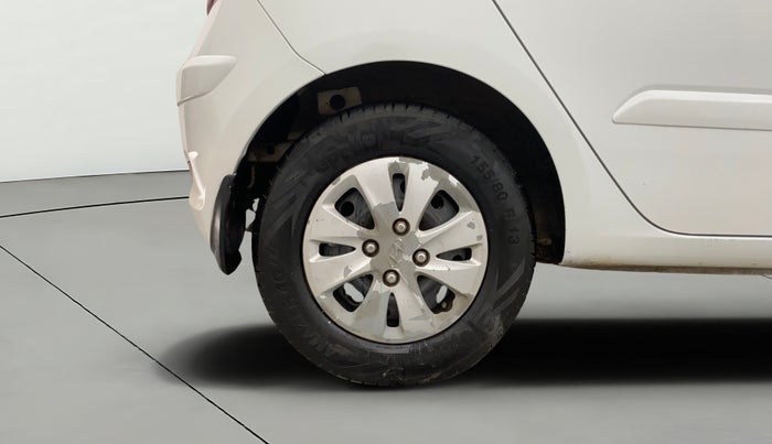 2012 Hyundai i10 SPORTZ 1.2, Petrol, Manual, 1,05,495 km, Right Rear Wheel