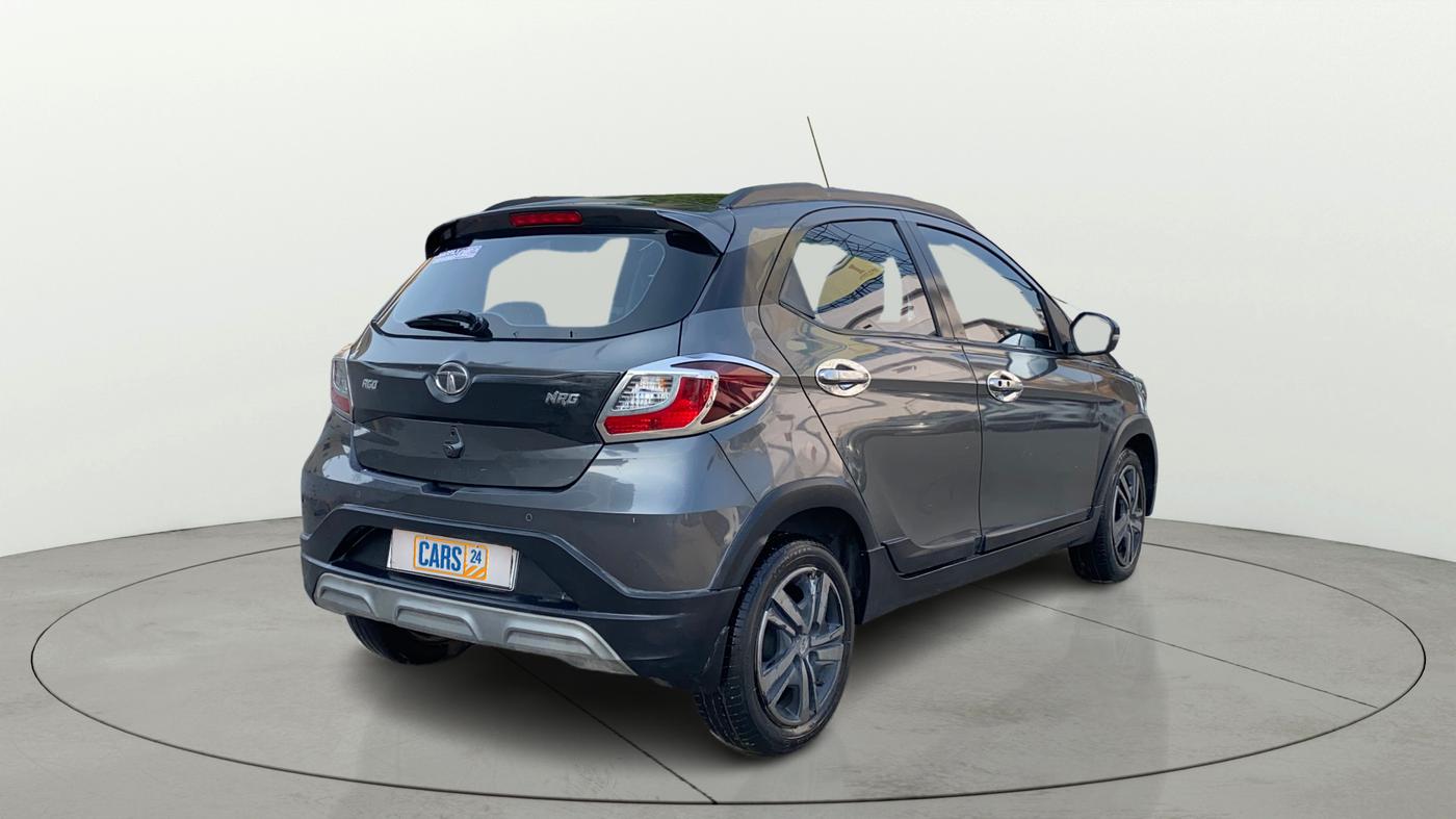2022 Tata TIAGO NRG XZ AMT, Petrol, Automatic, 27,554 km, Right Back Diagonal