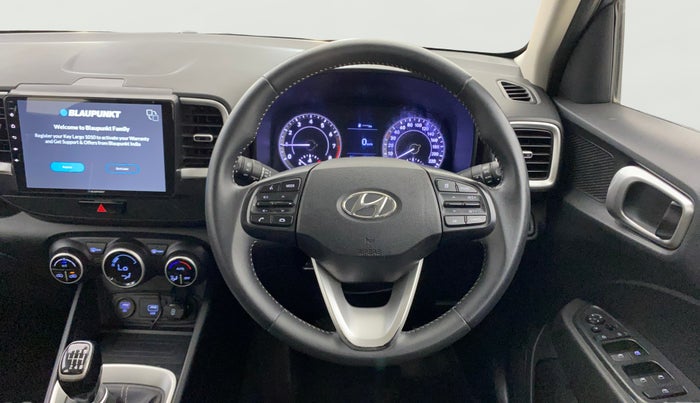 2019 Hyundai VENUE SX 1.0 (O) TURBO, Petrol, Manual, 50,872 km, Steering Wheel Close Up