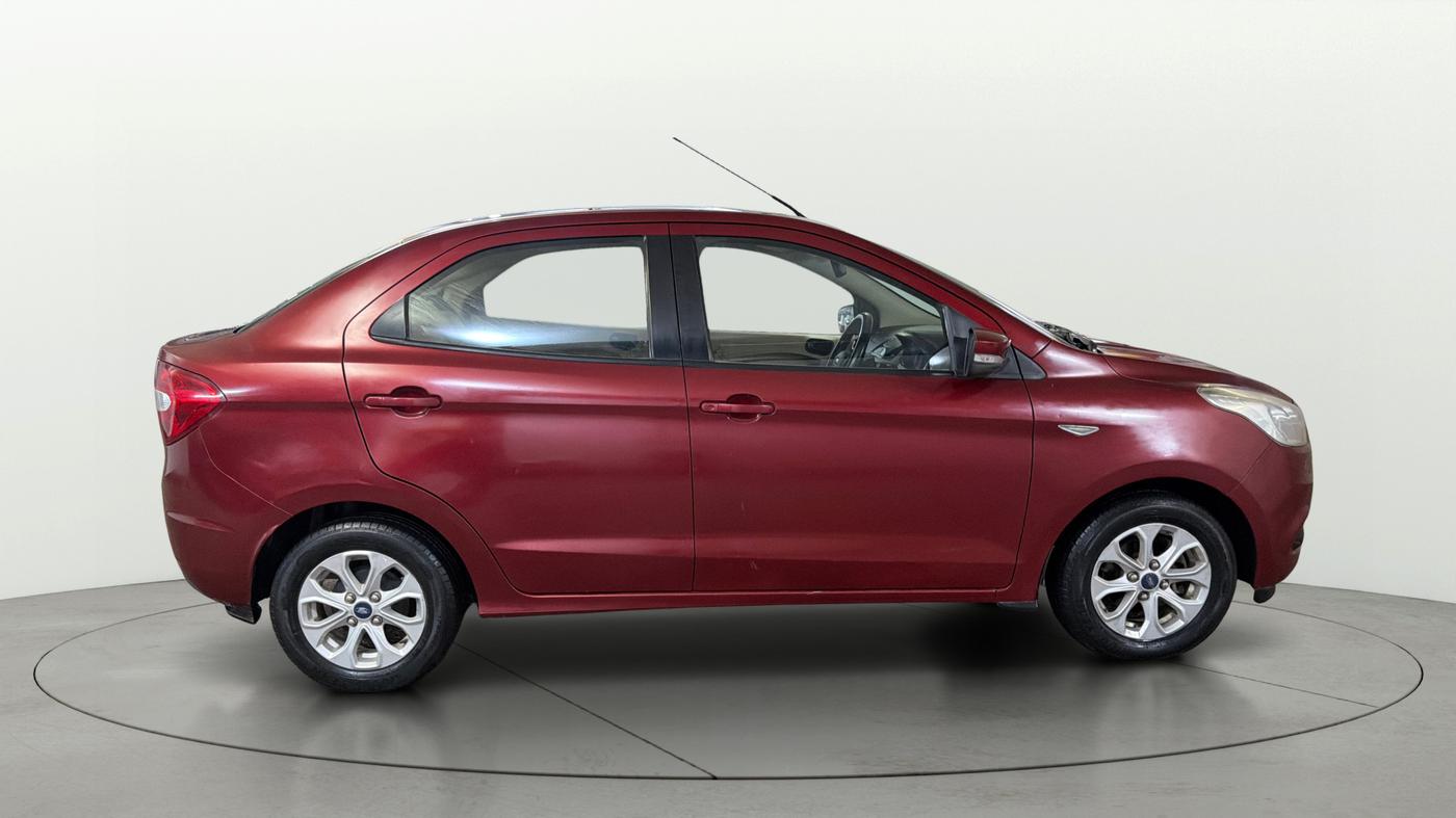 2016 Ford Figo Aspire TITANIUM 1.2 PETROL, Petrol, Manual, 51,747 km, Right Side View