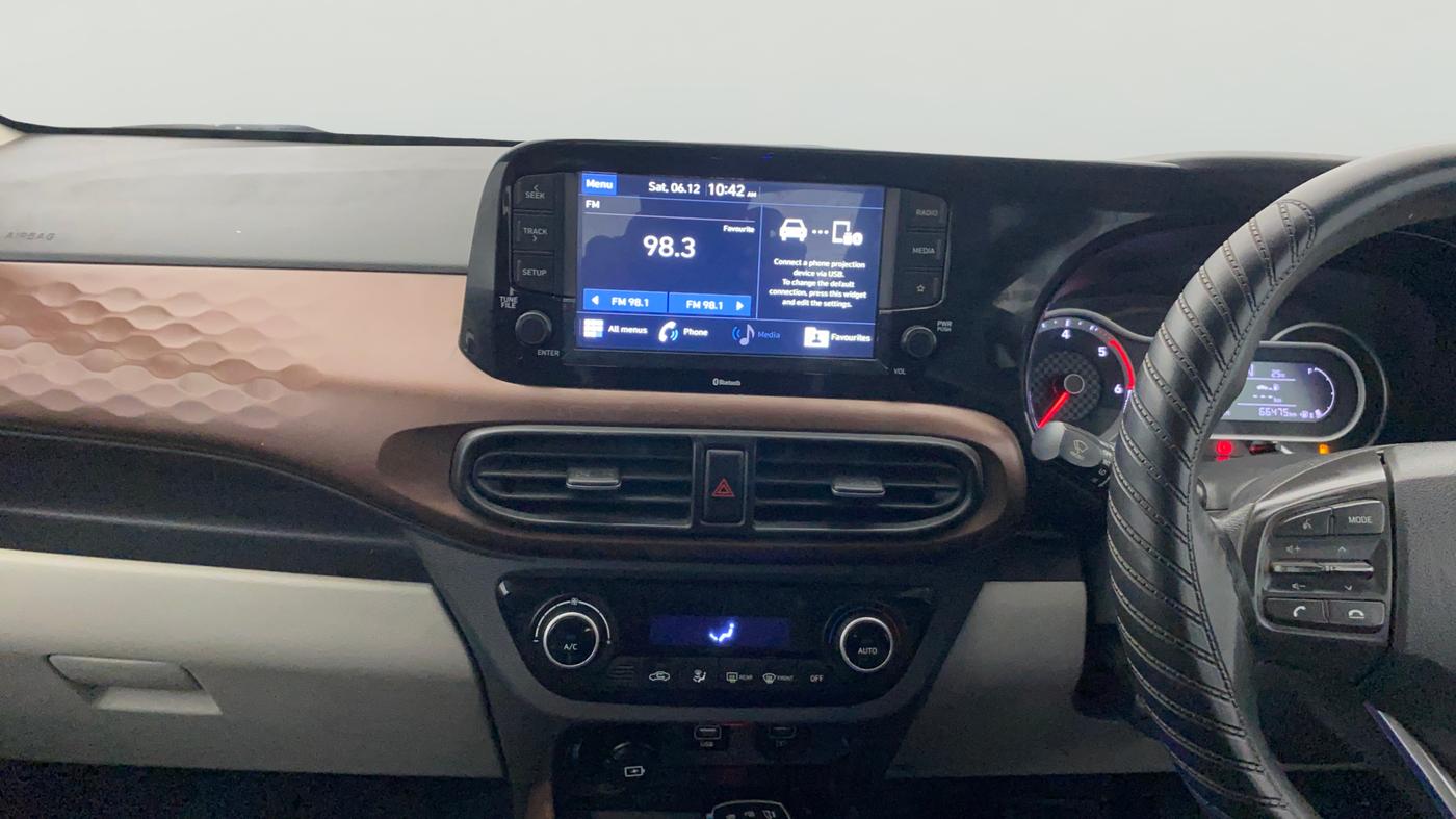 2020 Hyundai AURA SX PLUS 1.2 AMT CRDI, Diesel, Automatic, 66,459 km, Air Conditioner