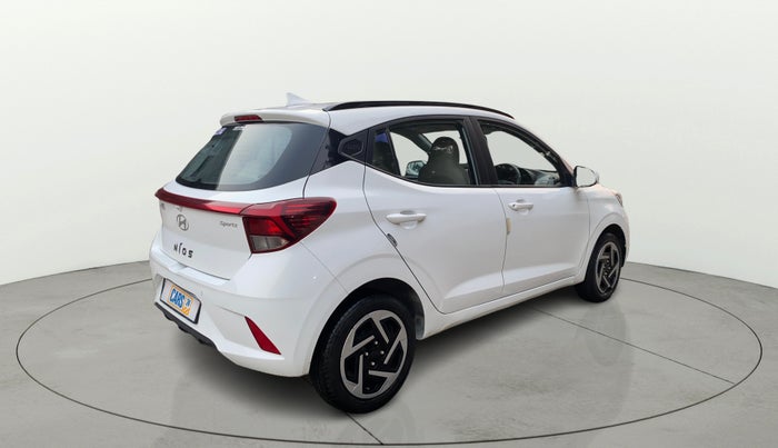 2023 Hyundai GRAND I10 NIOS SPORTZ 1.2 KAPPA VTVT, Petrol, Manual, 24,821 km, Right Back Diagonal