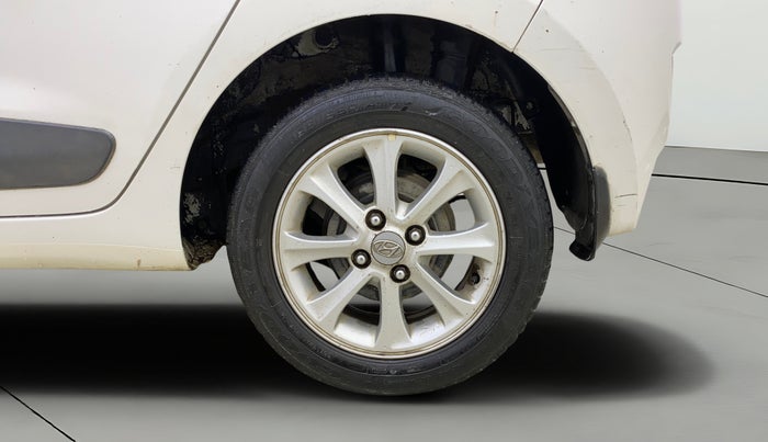 2015 Hyundai Grand i10 ASTA AT 1.2 KAPPA VTVT, Petrol, Automatic, 36,235 km, Left Rear Wheel