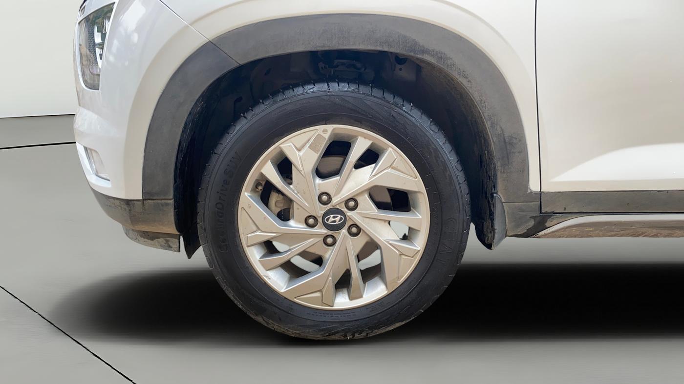 2021 Hyundai Creta SX IVT 1.5 PETROL, Petrol, Automatic, 84,756 km, Left Front Wheel