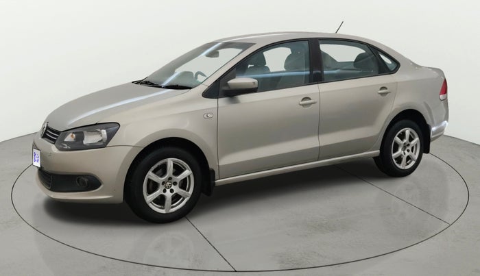 2013 Volkswagen Vento HIGHLINE PETROL AT, Petrol, Automatic, 81,198 km, Left Front Diagonal