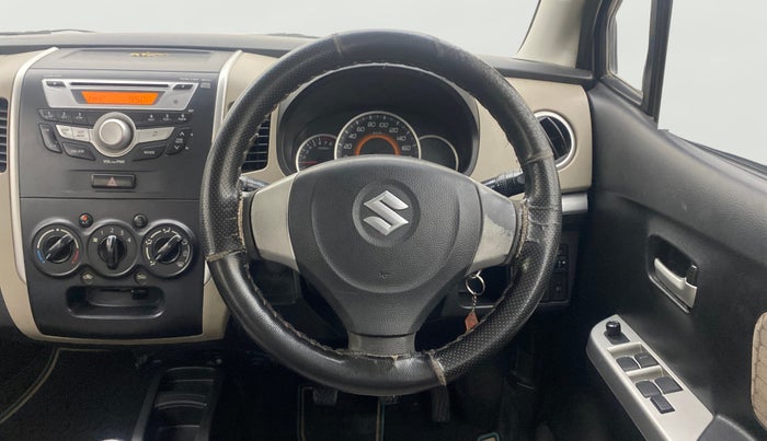 2016 Maruti Wagon R 1.0 VXI, Petrol, Manual, 66,075 km, Steering Wheel Close Up