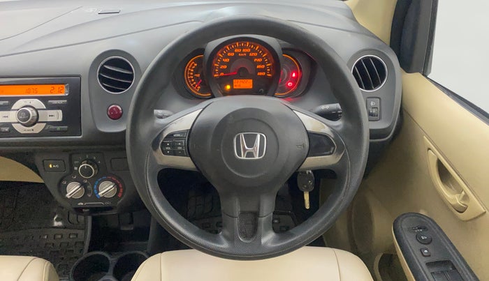 2014 Honda Amaze 1.2L I-VTEC S, Petrol, Manual, 31,379 km, Steering Wheel Close Up