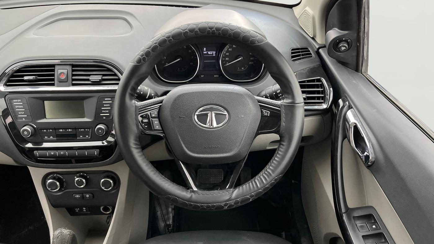 2018 Tata Tiago XZA PETROL, Petrol, Automatic, 46,372 km, Steering Wheel Close Up