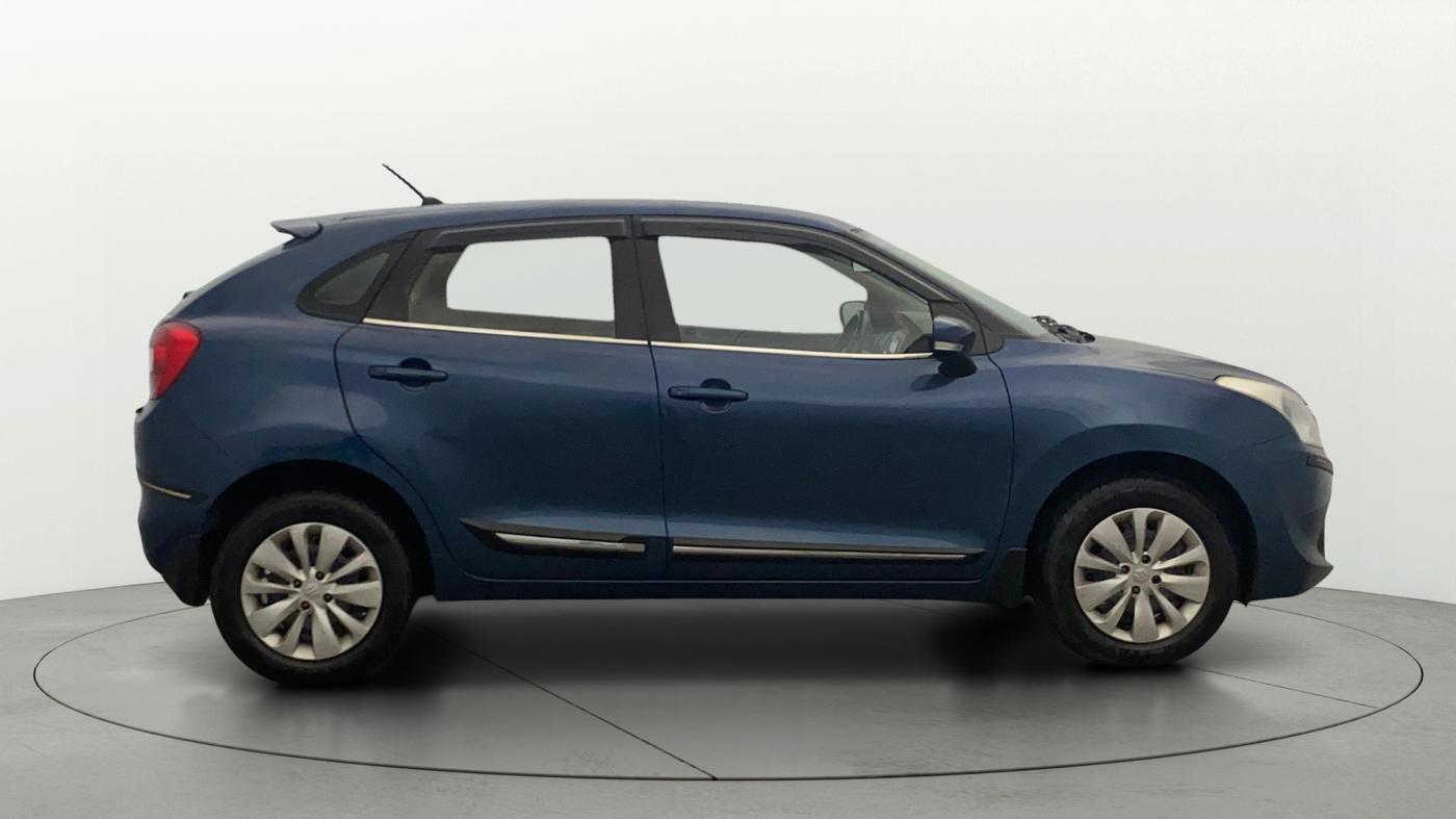 2017 Maruti Baleno DELTA PETROL 1.2, Petrol, Manual, 66,487 km, Right Side View