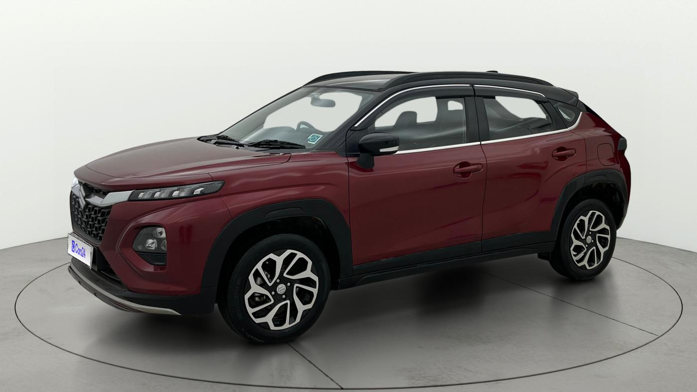 2024 Maruti FRONX DELTA PLUS 1.2L AGS, Petrol, Automatic, 34,092 km, Left Front Diagonal
