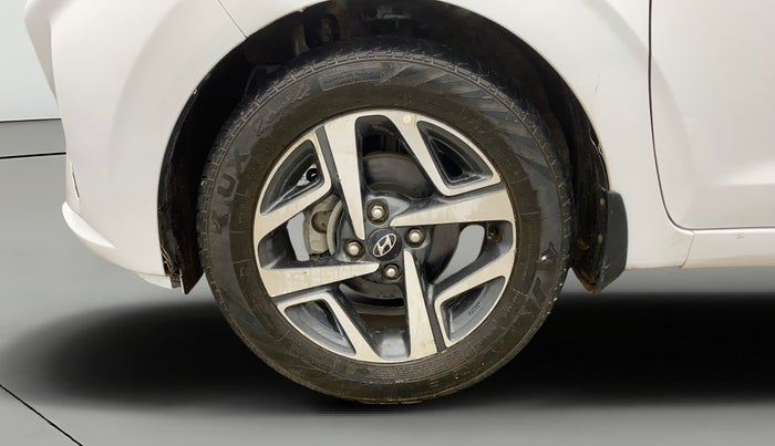 2021 Hyundai AURA SX 1.2, Petrol, Manual, 1,16,017 km, Left Front Wheel