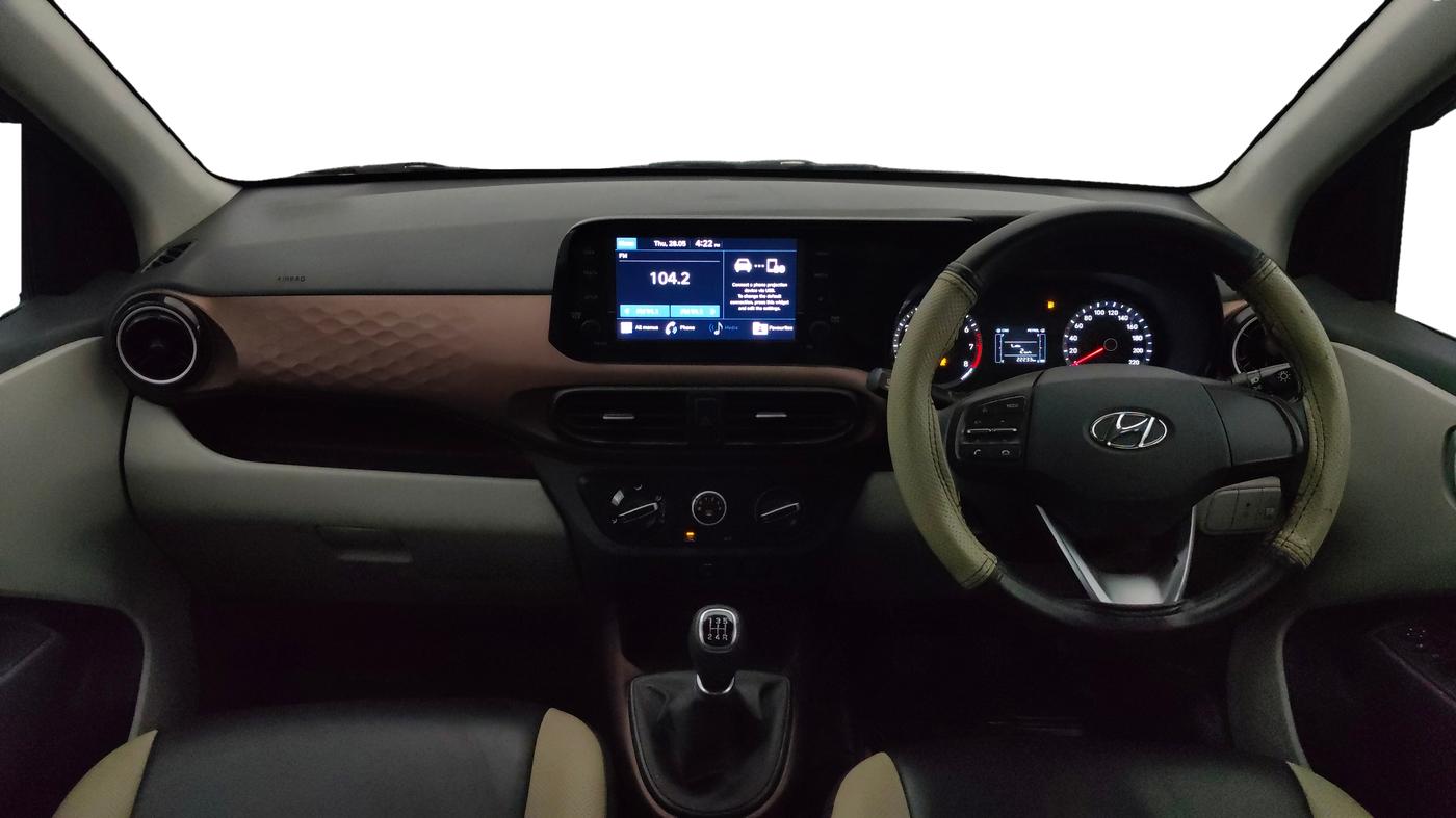 2022 Hyundai AURA SX 1.2 CNG, CNG, Manual, 22,232 km, Dashboard