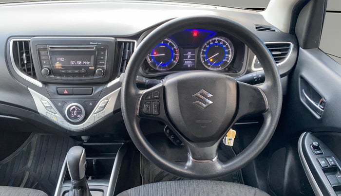 2018 Maruti Baleno DELTA CVT PETROL 1.2, Petrol, Automatic, 49,998 km, Steering Wheel Close Up