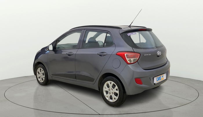 2015 Hyundai Grand i10 SPORTZ 1.2 KAPPA VTVT, Petrol, Manual, 49,408 km, Left Back Diagonal