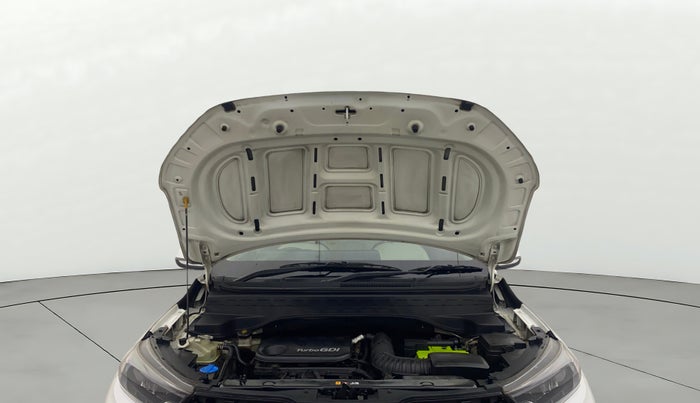 2020 KIA SONET HTX 1.0 IMT, Petrol, Manual, 1,04,558 km, Open Bonet