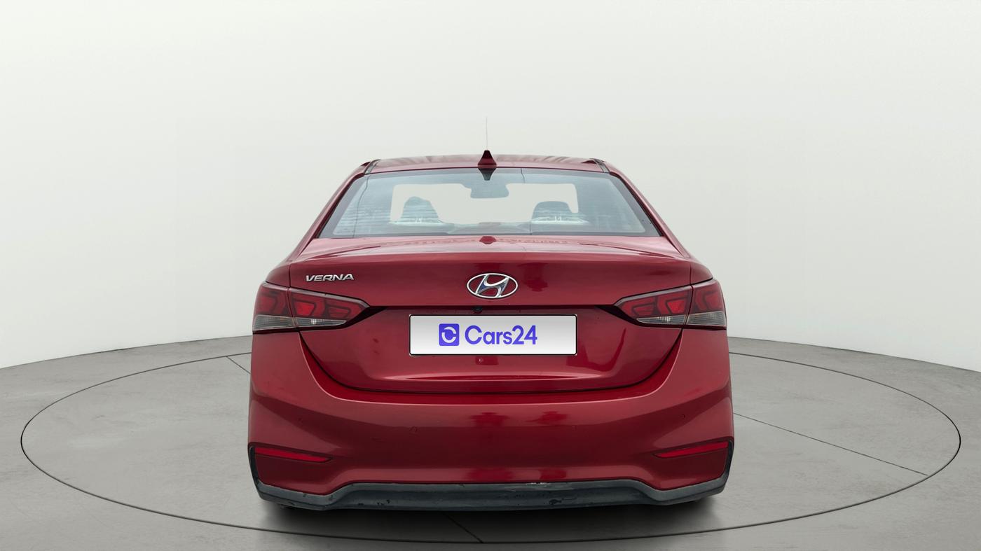 2019 Hyundai Verna 1.4 EX PETROL, Petrol, Manual, 89,110 km, Back/Rear