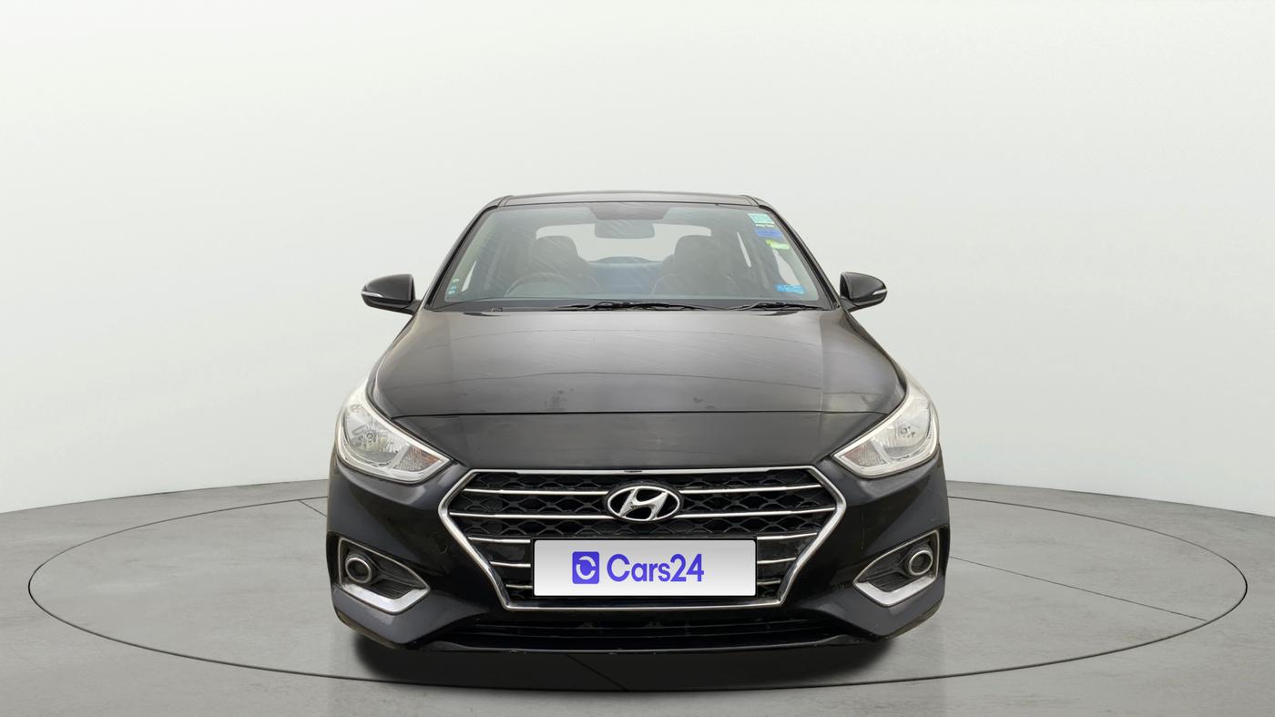 2019 Hyundai Verna 1.4 EX PETROL, Petrol, Manual, 73,775 km, Front