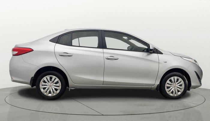 2019 Toyota YARIS J MT, Petrol, Manual, 1,27,430 km, Right Side View