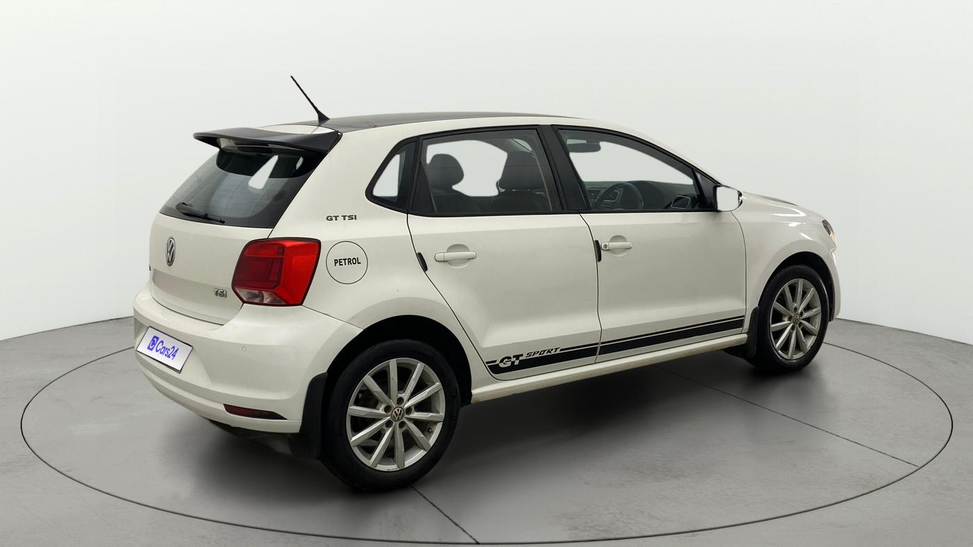 2017 Volkswagen Polo GT TSI AT, Petrol, Automatic, 95,904 km, Right Back Diagonal