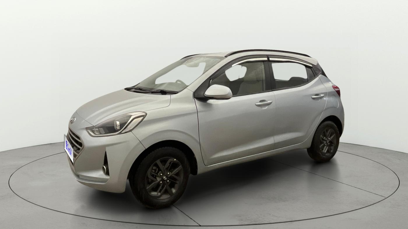2020 Hyundai GRAND I10 NIOS SPORTZ AMT 1.2 KAPPA VTVT, Petrol, Automatic, 68,596 km, Left Front Diagonal
