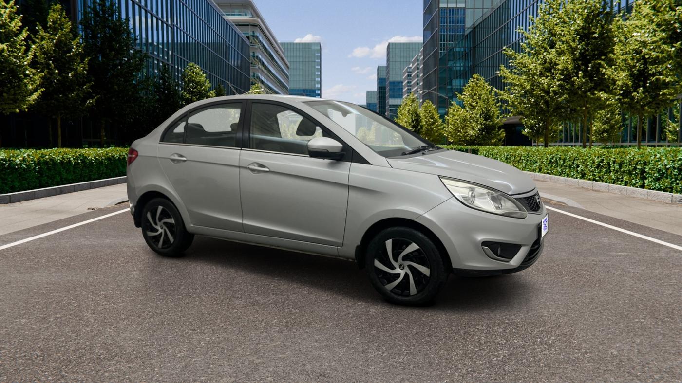 2015 Tata Zest XM PETROL, CNG, Manual, 79,089 km, Right Front Diagonal