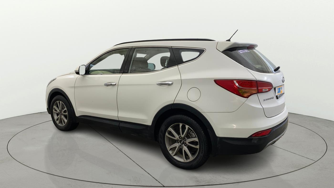 2014 Hyundai Santa Fe 4 WD AT, Diesel, Automatic, 72,740 km, Left Back Diagonal