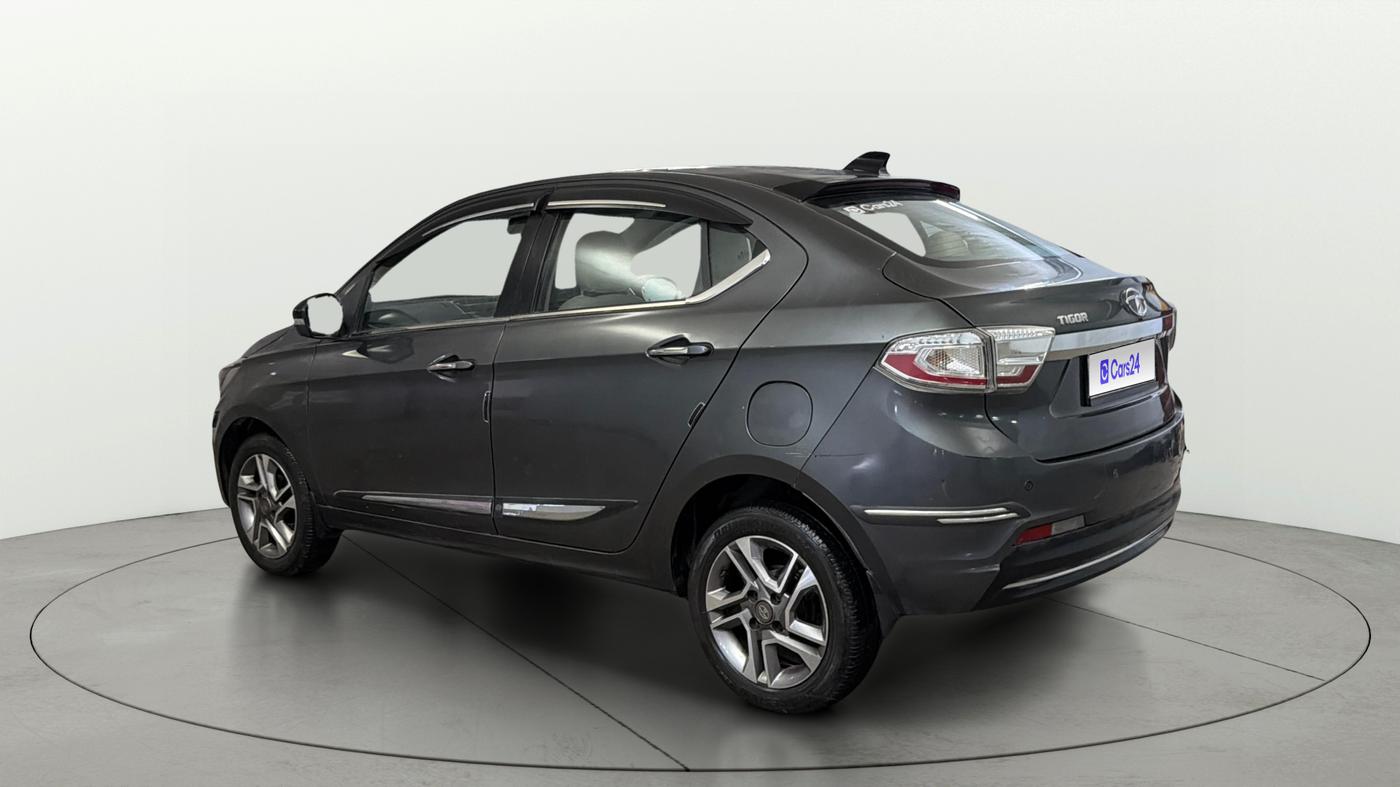 2023 Tata TIGOR XZA PLUS PETROL, Petrol, Automatic, 16,587 km, Left Back Diagonal
