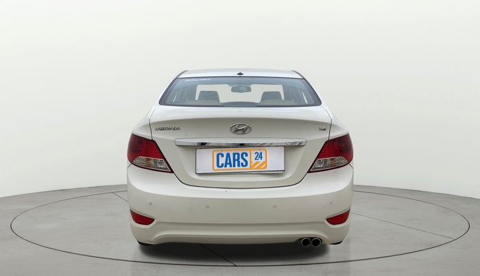 2014 Hyundai Verna FLUIDIC 1.6 VTVT EX, Petrol, Manual, 1,14,418 km, Back/Rear