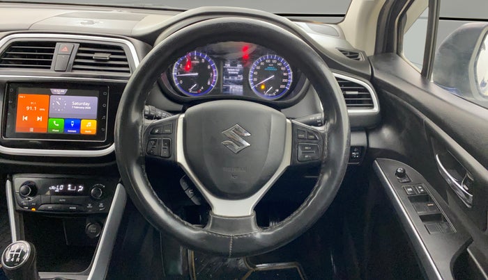 2022 Maruti S Cross ZETA 1.5, Petrol, Manual, 87,740 km, Steering Wheel Close Up