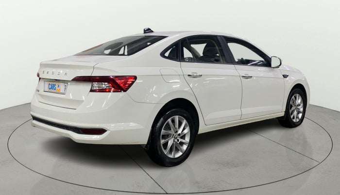 2022 Skoda SLAVIA AMBITION 1.0L TSI MT, Petrol, Manual, 34,754 km, Right Back Diagonal